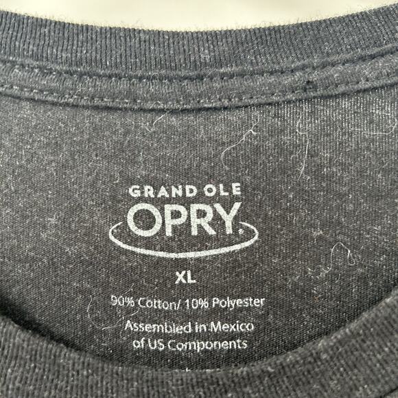 Grand Ole Opry 3 Chords & The Truth Mens XL Black Graphic T-shirt Willie Nelson - Picture 3 of 7